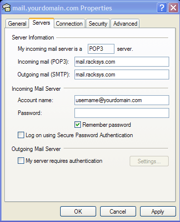 Alternative Settings